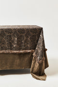 Botanical Jacquard Velvet Tablecloth
