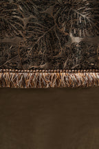 Botanical Jacquard Velvet Tablecloth