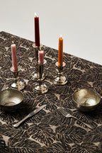 Botanical Jacquard Velvet Tablecloth