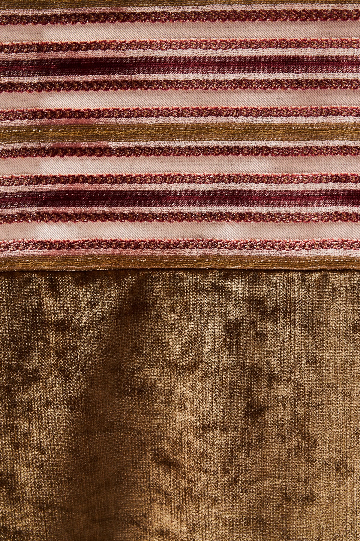 Rosewood & Laurel Striped Velvet Tablecloth