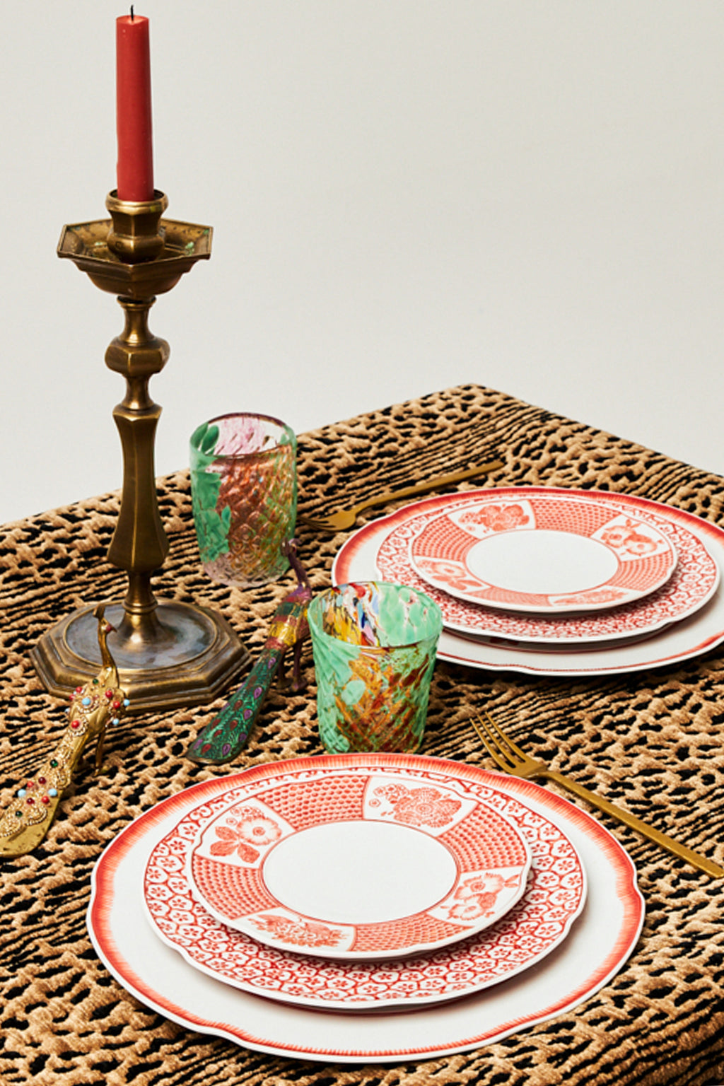 Baroque Leopard Tablecloth