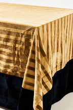 Gilded Midnight Tablecloth