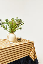 Gilded Midnight Tablecloth