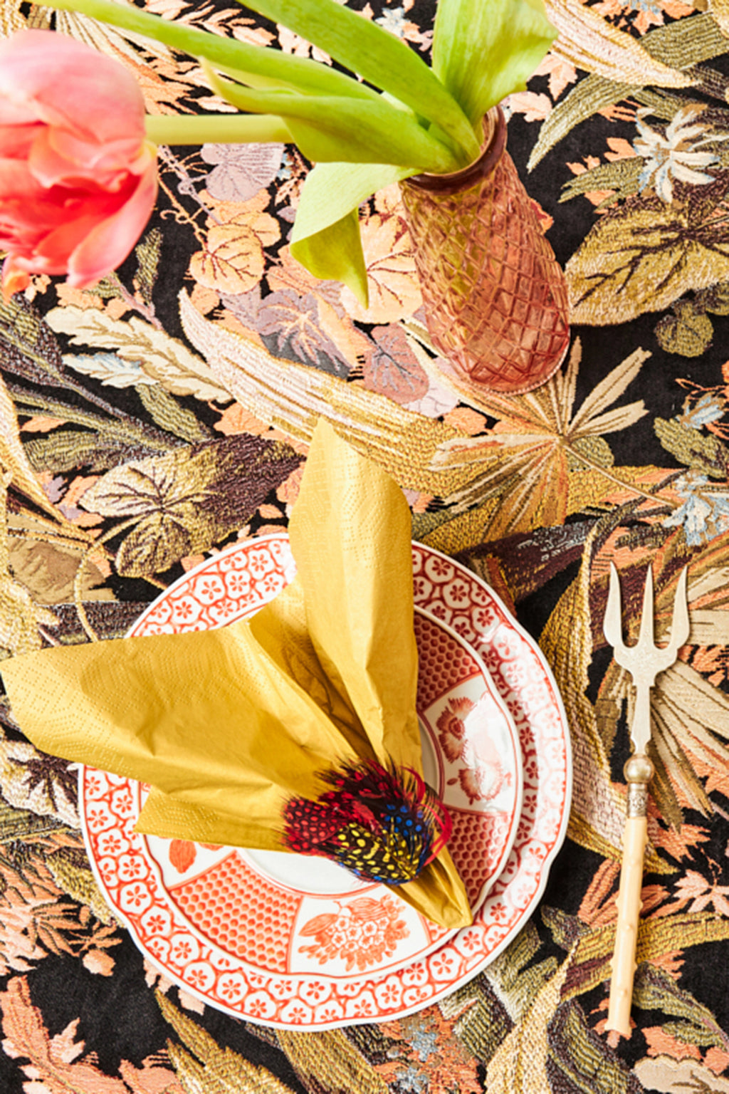 Tropical Sunset Tablelcoth