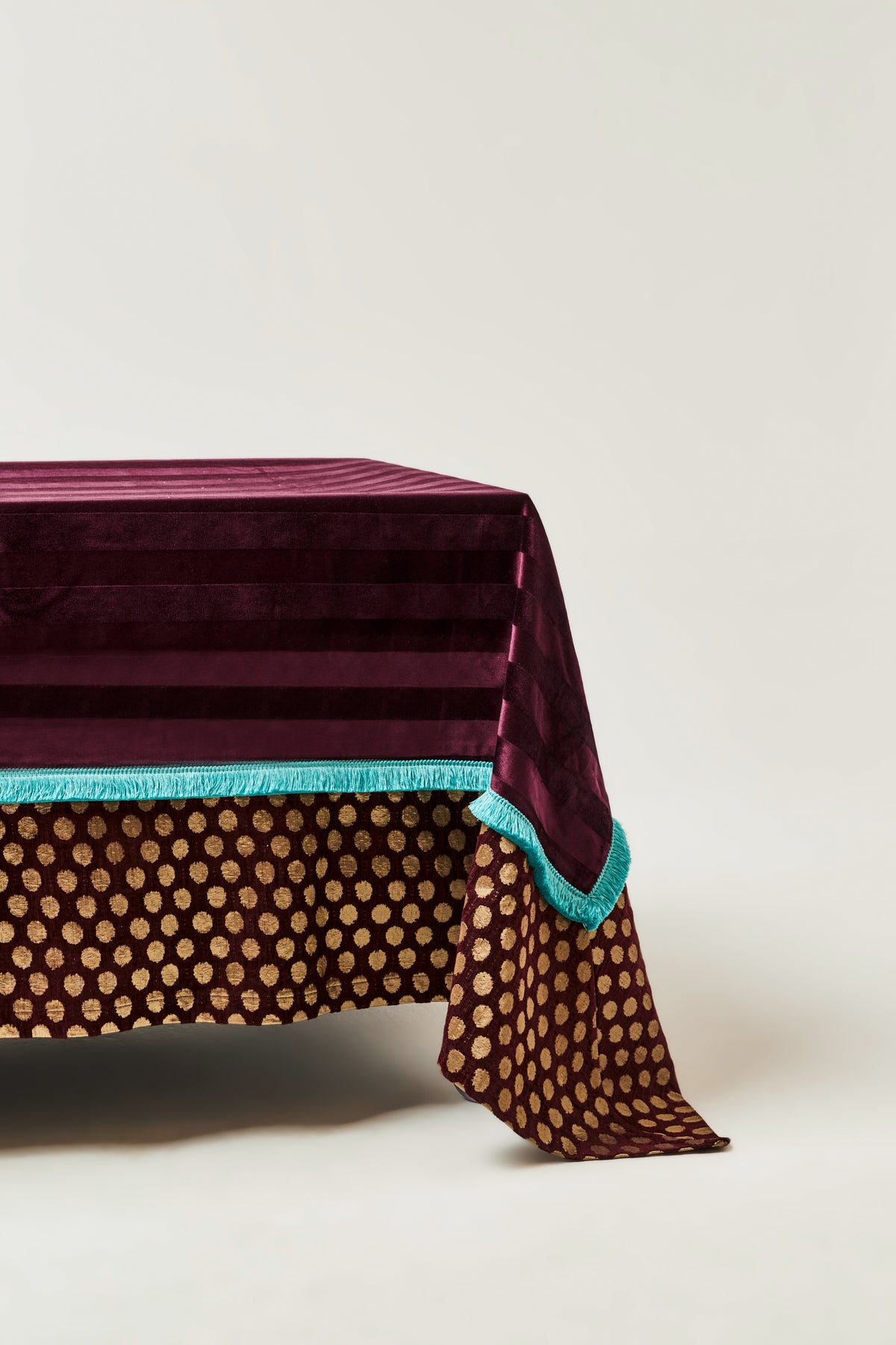 Ottoman Maroon Tablecloth