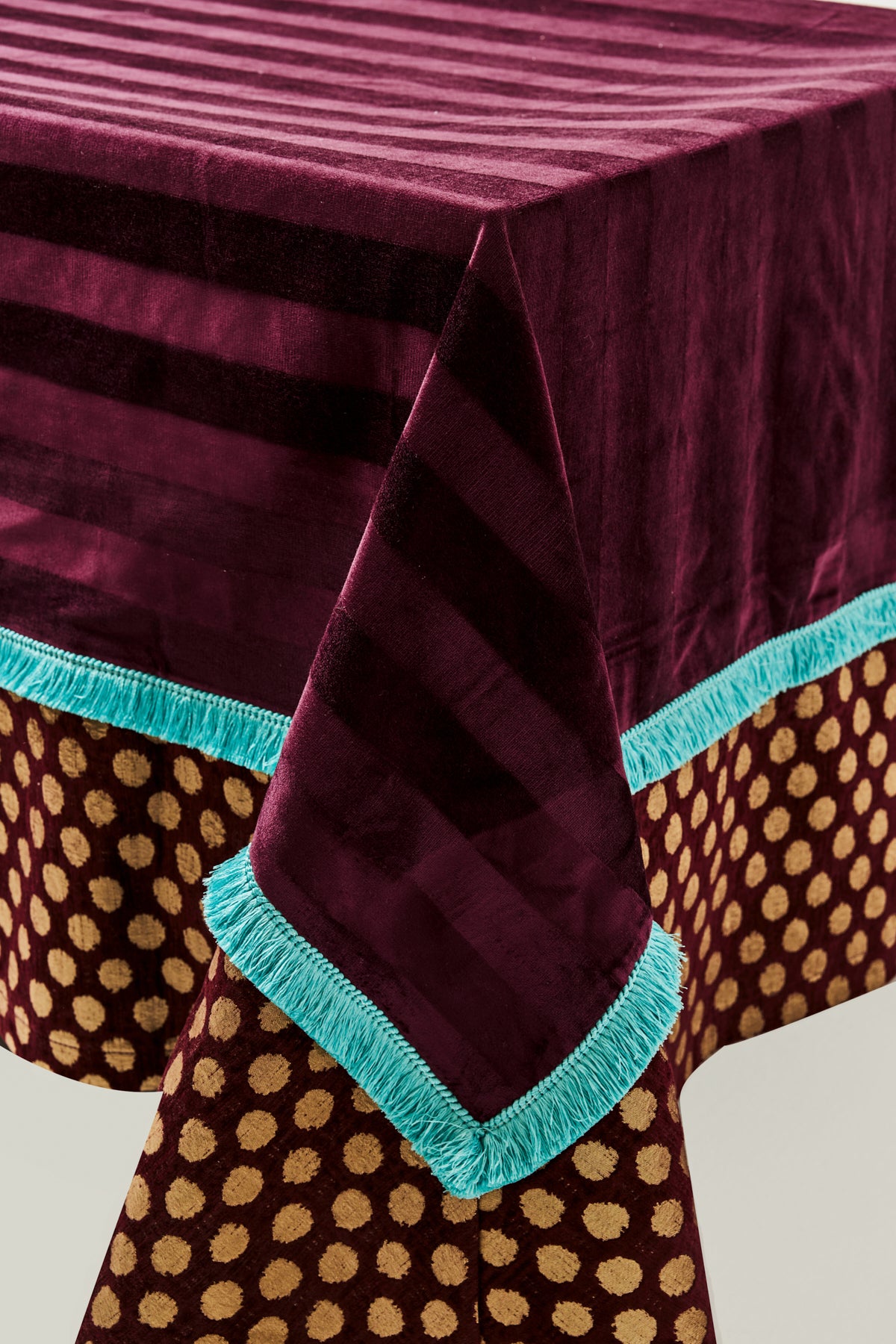 Ottoman Maroon Tablecloth