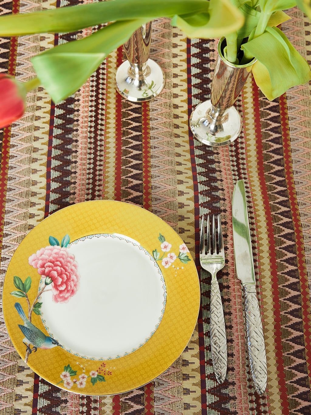 Striped Caravan Tablecloth