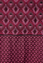 Bougainvillea Mosaic Tablecloth