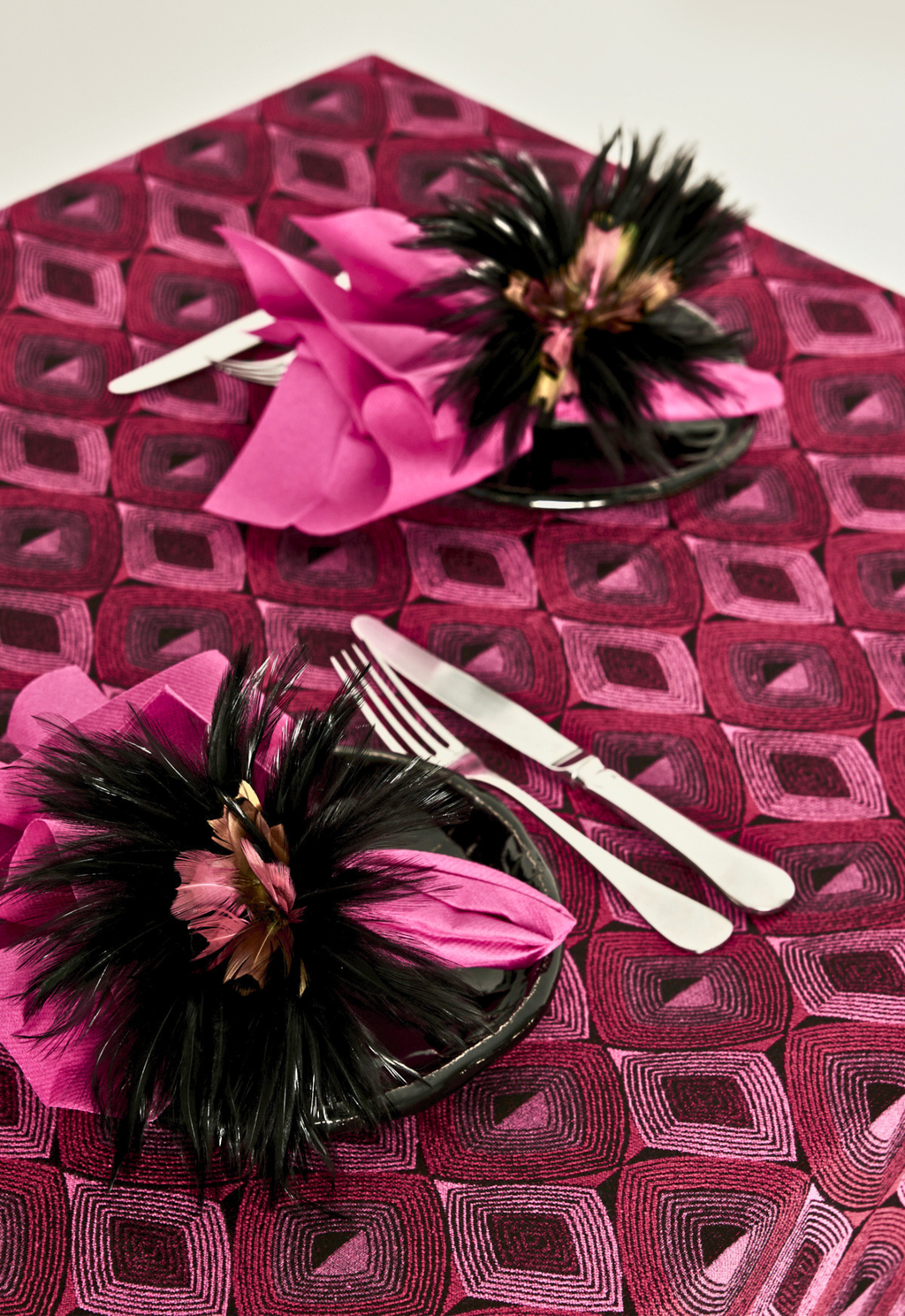 Bougainvillea Mosaic Tablecloth