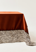 Coraline Zebra Velvet Tablecloth