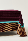 Ottoman Maroon Tablecloth