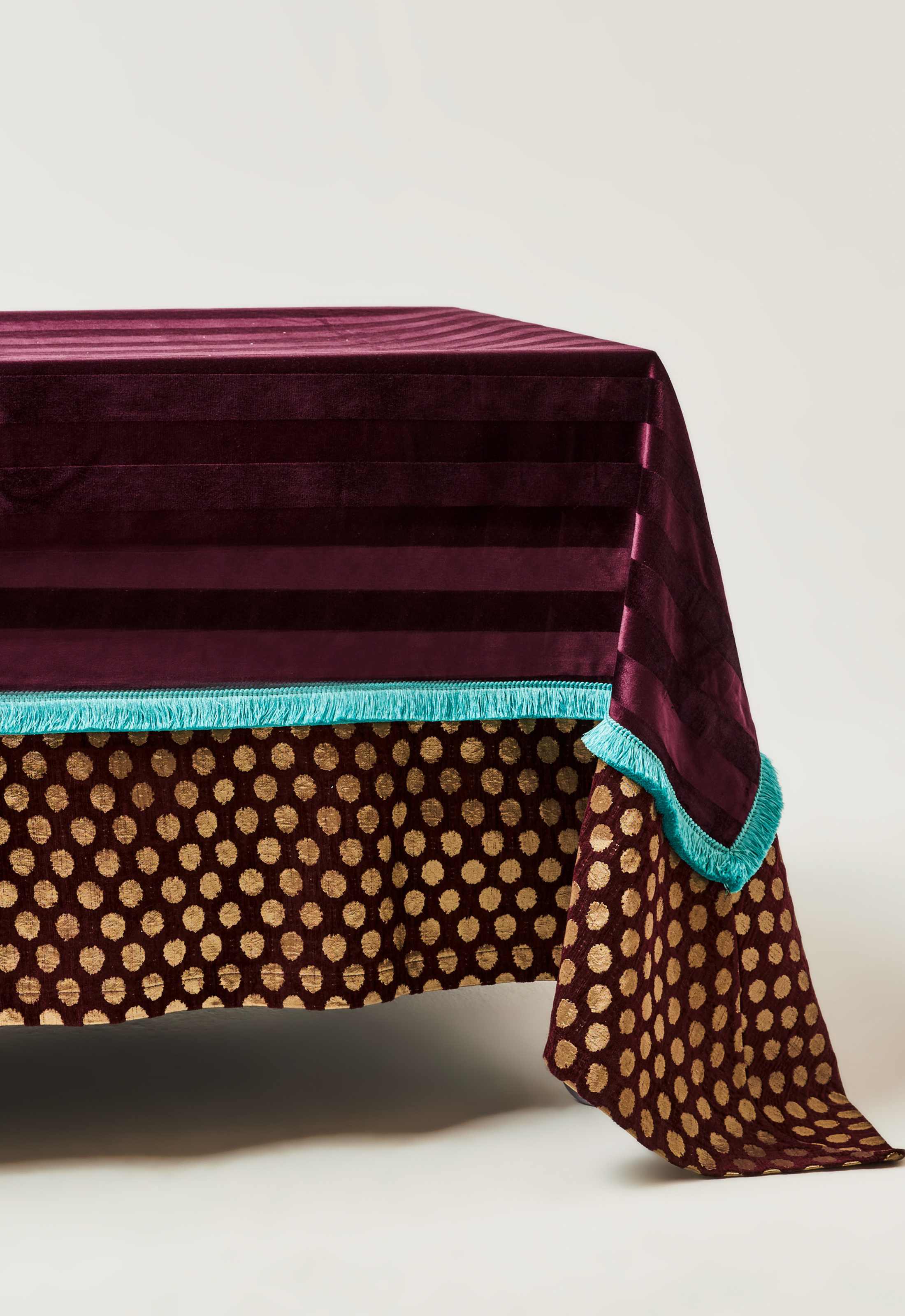 Ottoman Maroon Tablecloth