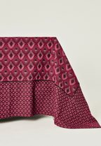 Bougainvillea Mosaic Tablecloth