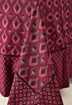 Bougainvillea Mosaic Tablecloth